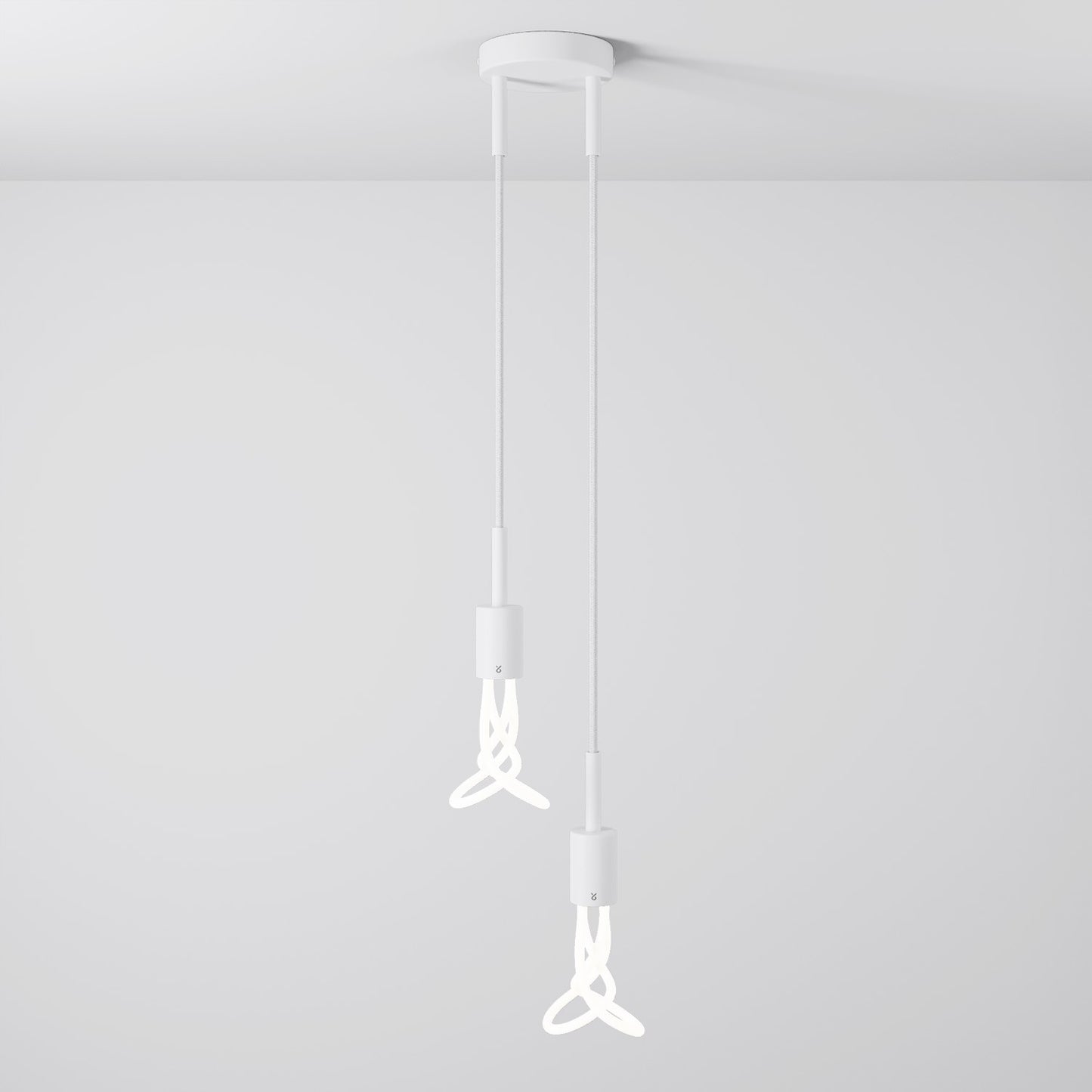 001 - Double pendant lamp