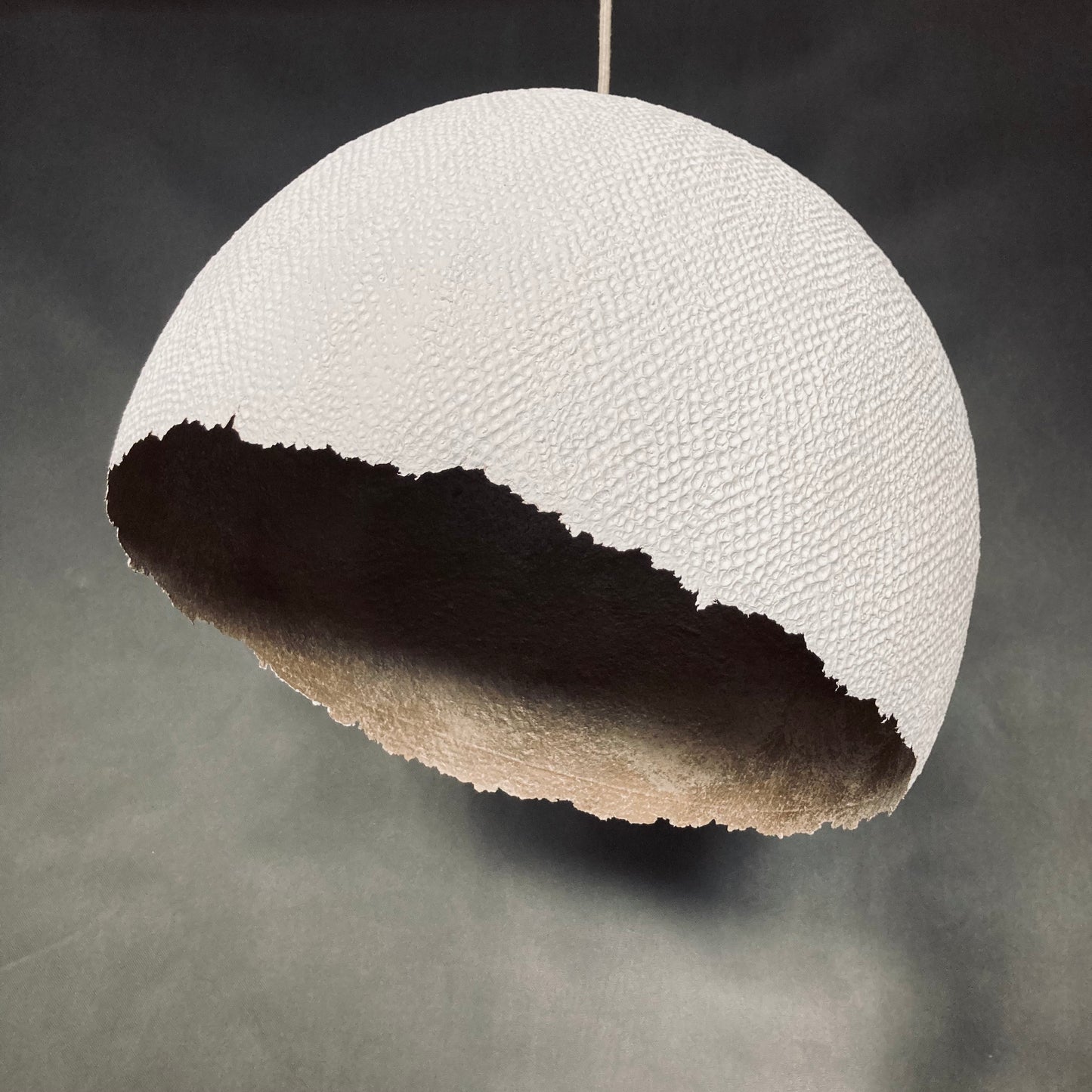 SKRUPKA artlight “structure white” diameter 45 cm