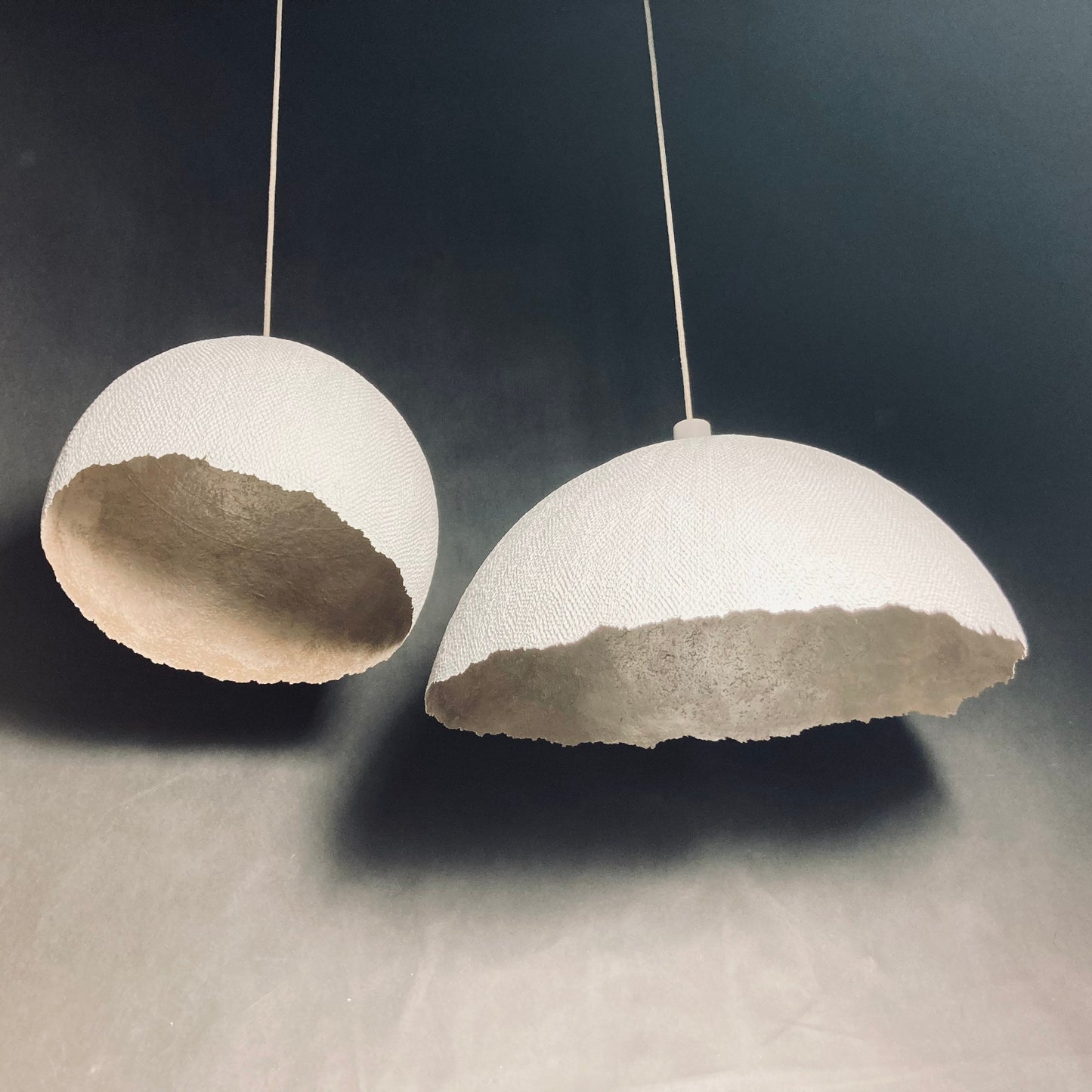 SKRUPKA artlight “structure white” diameter 45 cm