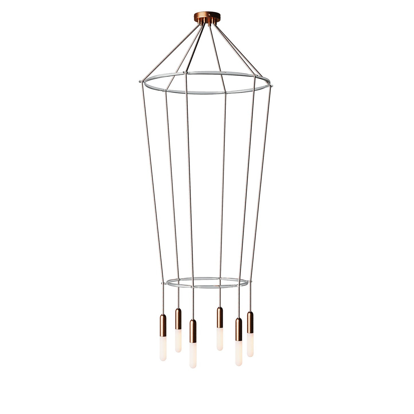 6-fall 2 Cage P-Light Lamp