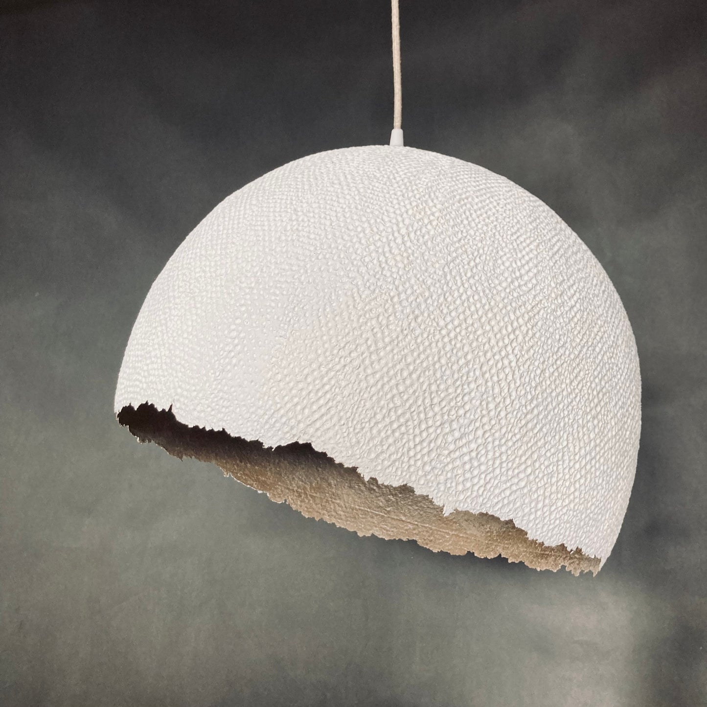 SKRUPKA artlight “structure white” diameter 45 cm