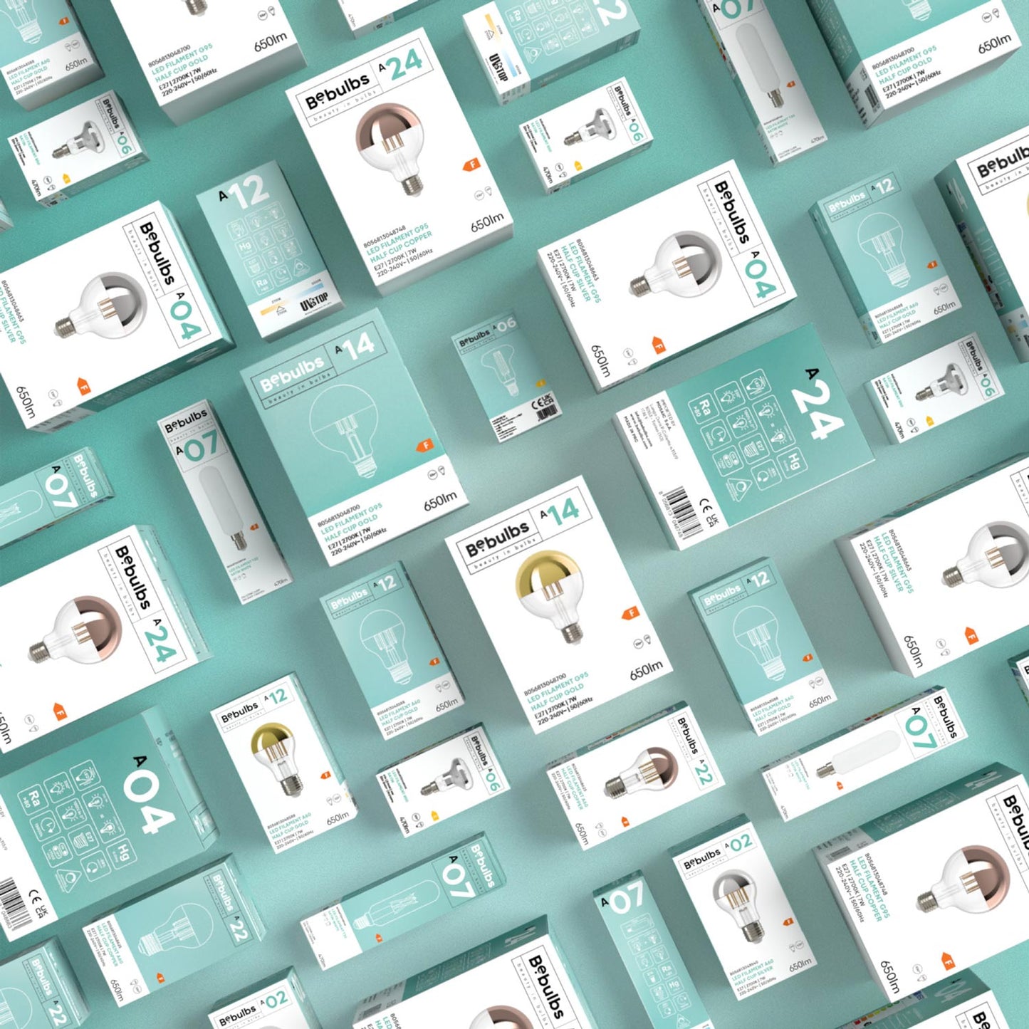 Lampadina LED Half Frosted Lens Goccia A60 7W 806Lm 2700K Dimmerabile - A08