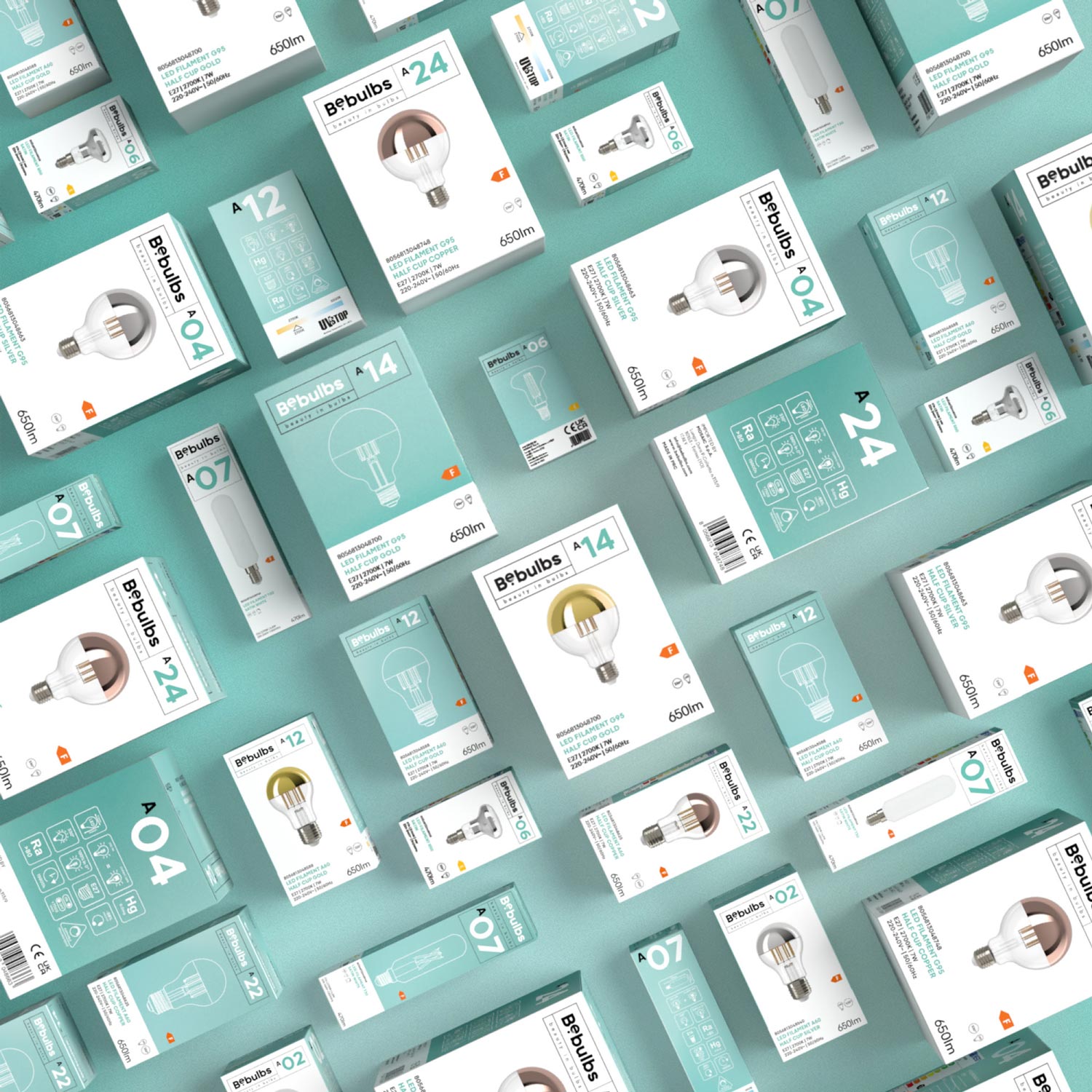 Lampadina LED Half Frosted Lens Goccia A60 7W 806Lm 2700K Dimmerabile - A08