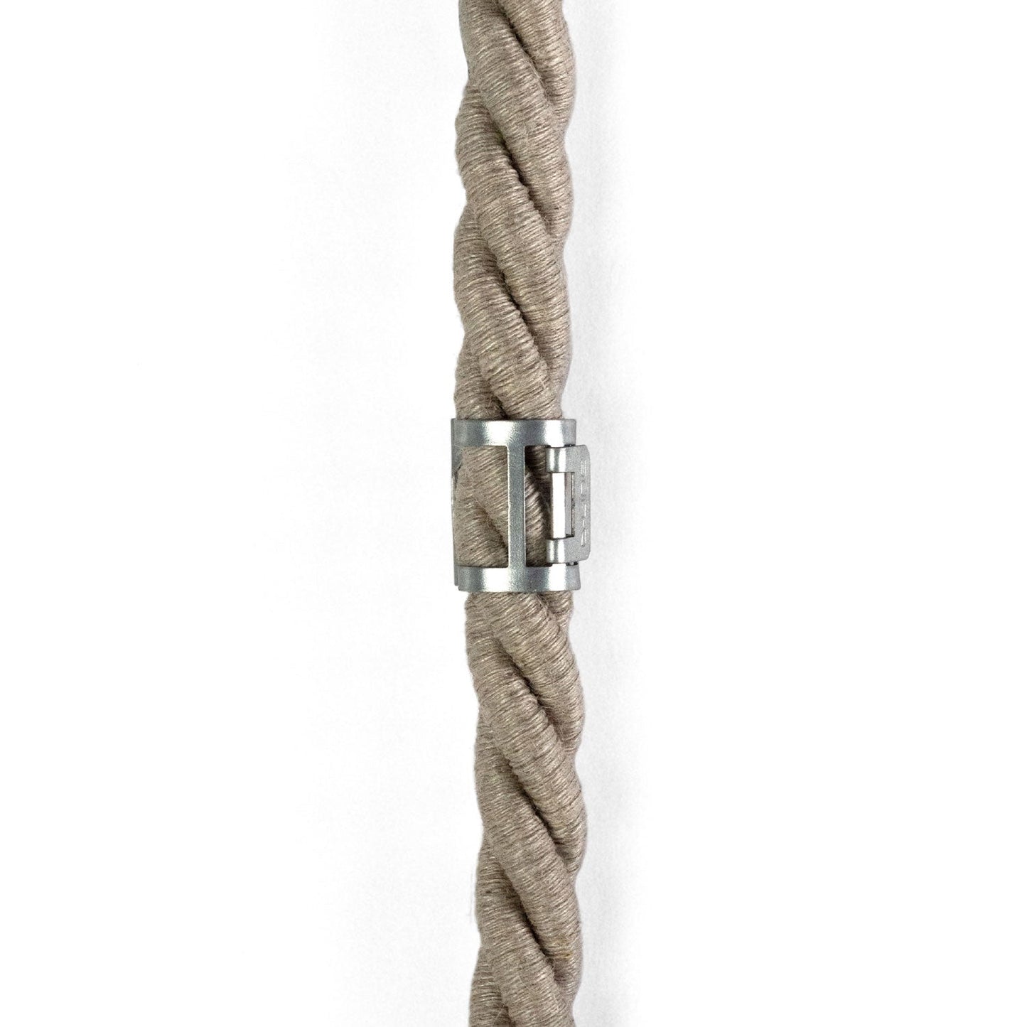 Clip fascetta passacavo in metallo per cordone 16 mm diametro - Zinco