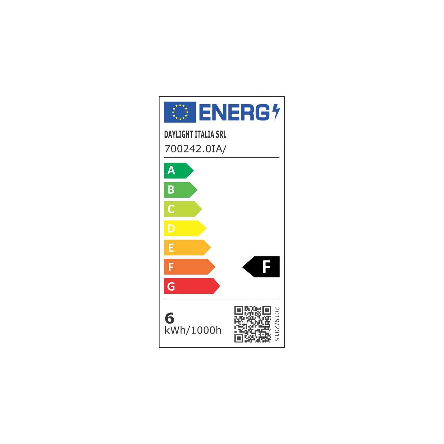 Lampadina LED Porcellana Creta 6W 540Lm E27 2700K Dimmerabile