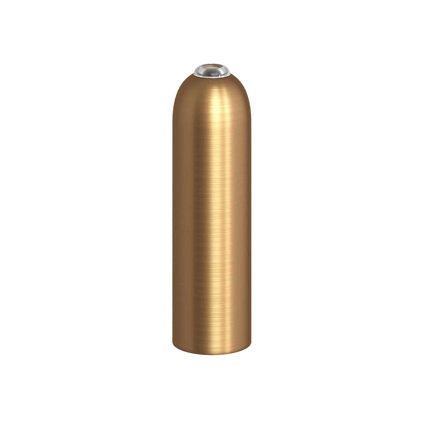 P-Light, UL E12 metal socket kit with hidden cable clamp - Brushed bronze