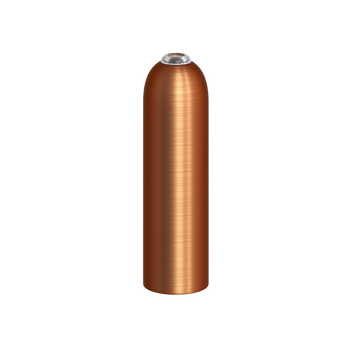 P-Light, UL E12 metal socket kit with hidden cable clamp - Brushed copper