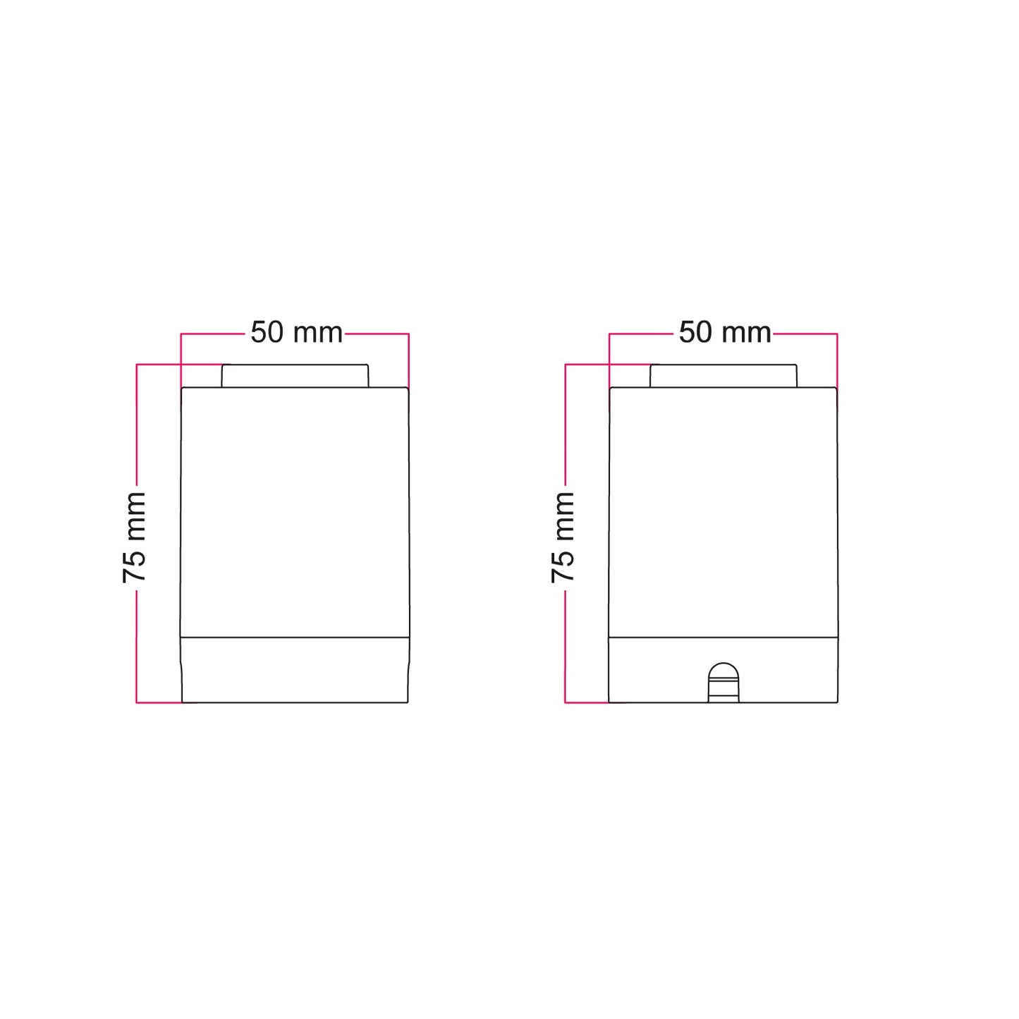 Kit Spostaluce con portalampada E27 - Bianco