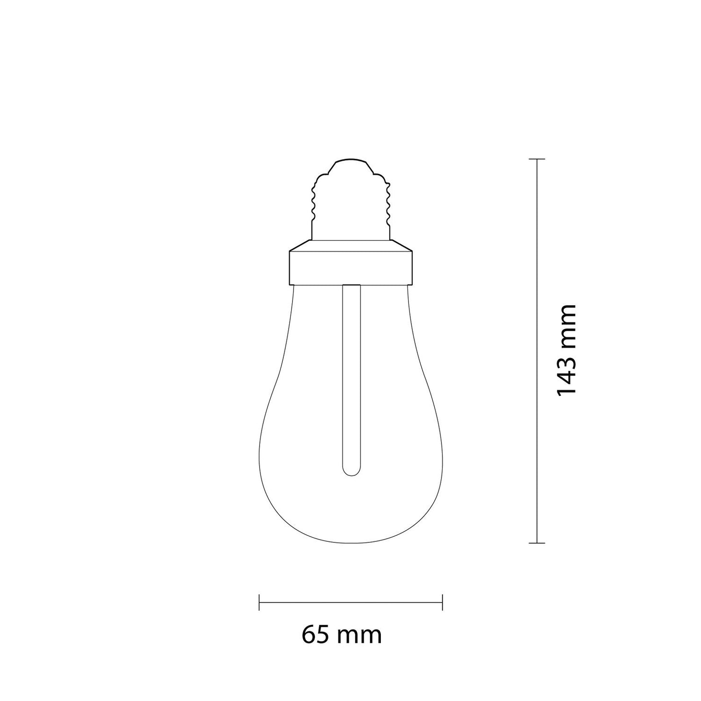 Lampadina LED Plumen 002