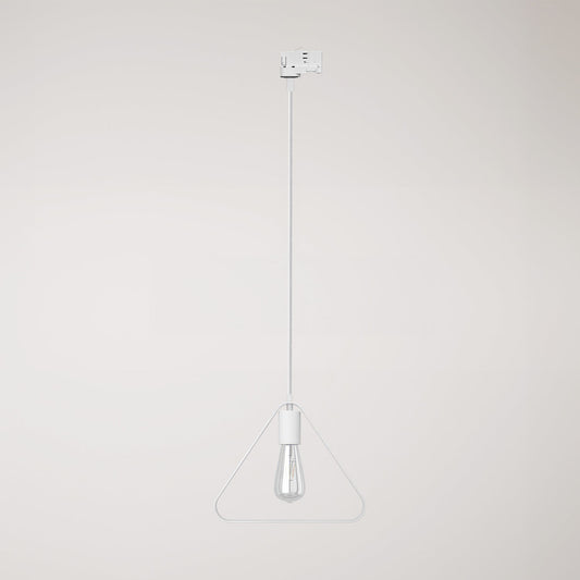 Duedì Apex track pendant lamp with shade