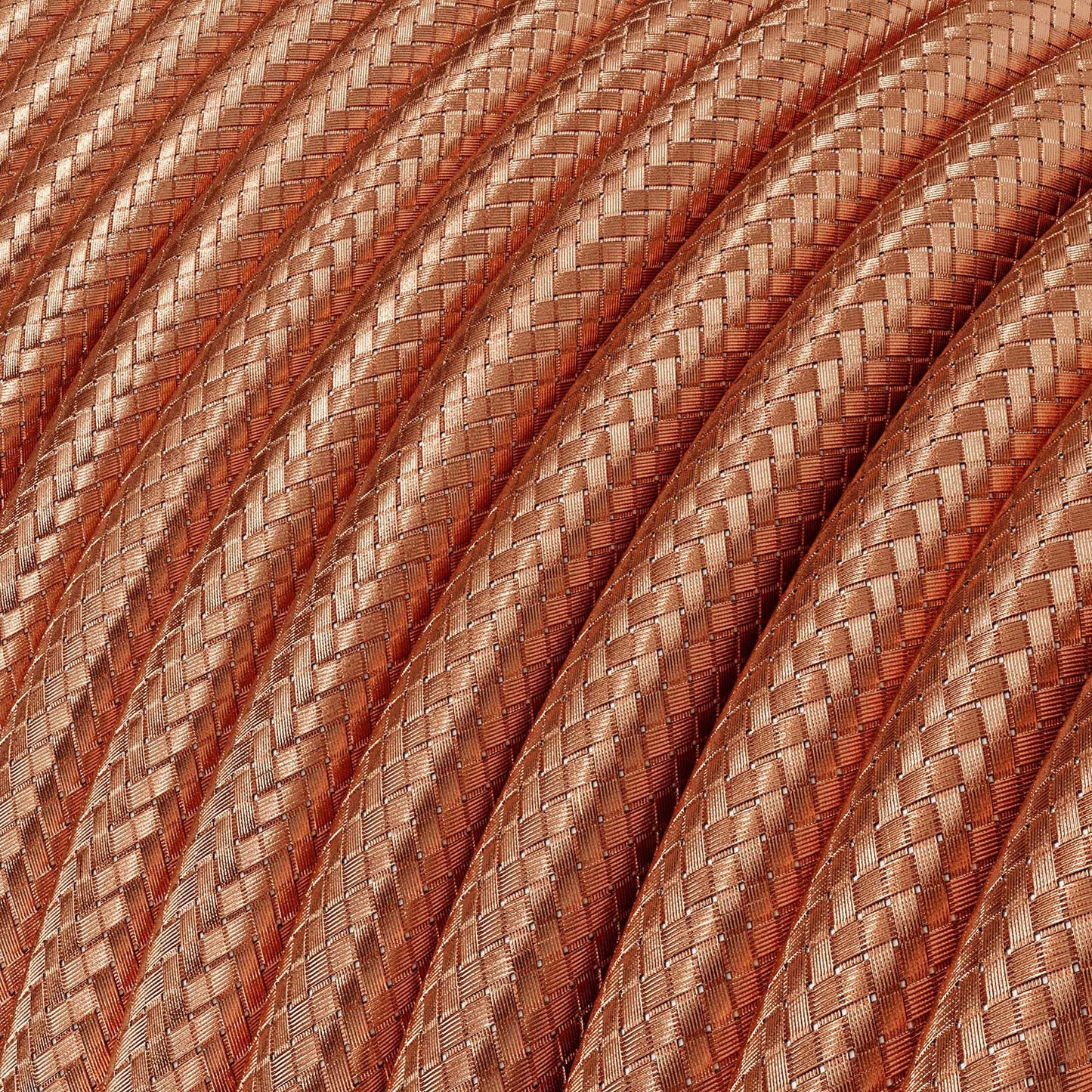 Electric cable covered in Red Copper - The Original Creative-Cables - RR11 Round 3x0.75mm