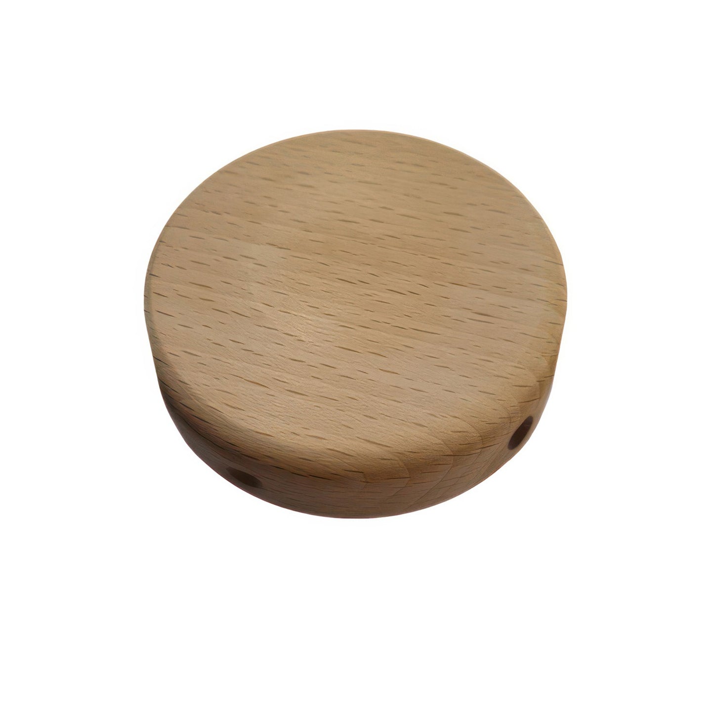 Mini cylindrical wooden 4-side- hole ceiling rose kit (junction box)