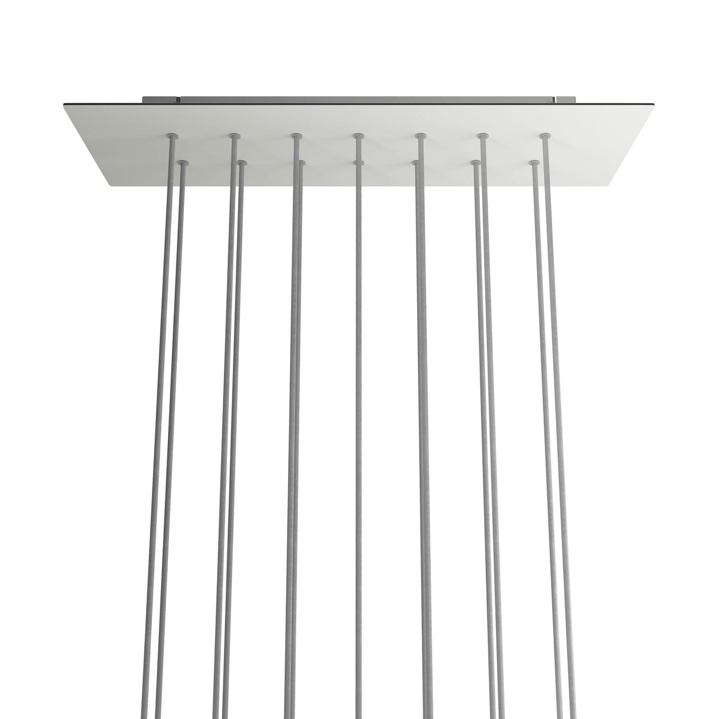 Rectangular XXL Rose-One 14-hole and 6 side holes ceiling rose Kit, 675 x 225 mm