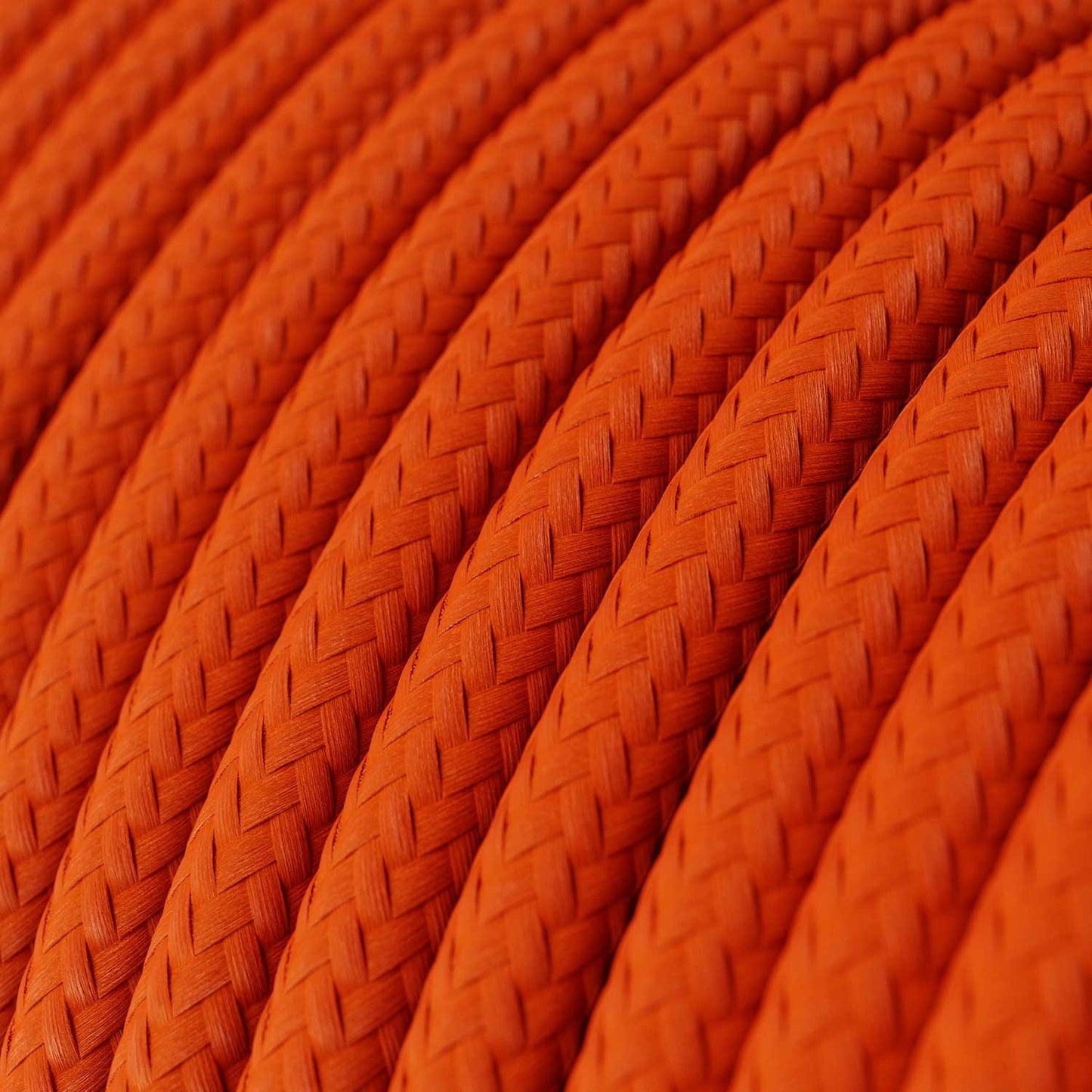 Round Electric Cable RM15 Orange Rayon - UL listed
