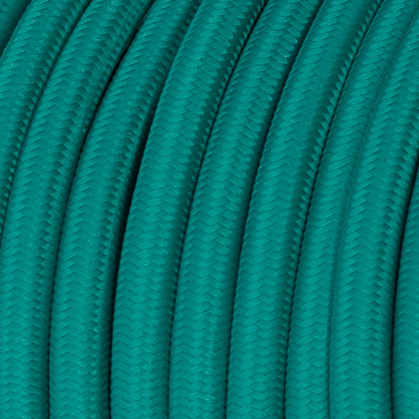 Round Electric Cable RM71 Turquoise - UL listed