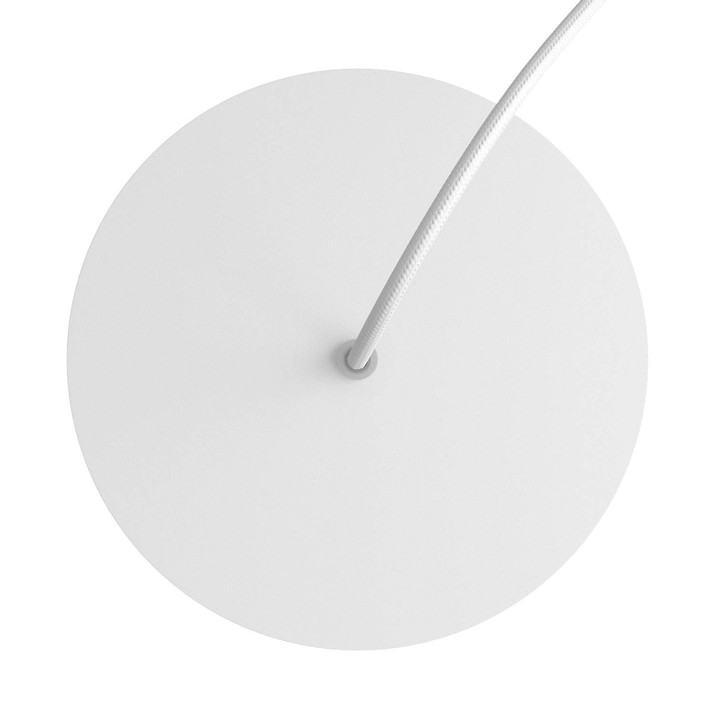 Round Rose-One 1-hole and 4 side holes ceiling rose Kit, 200 mm