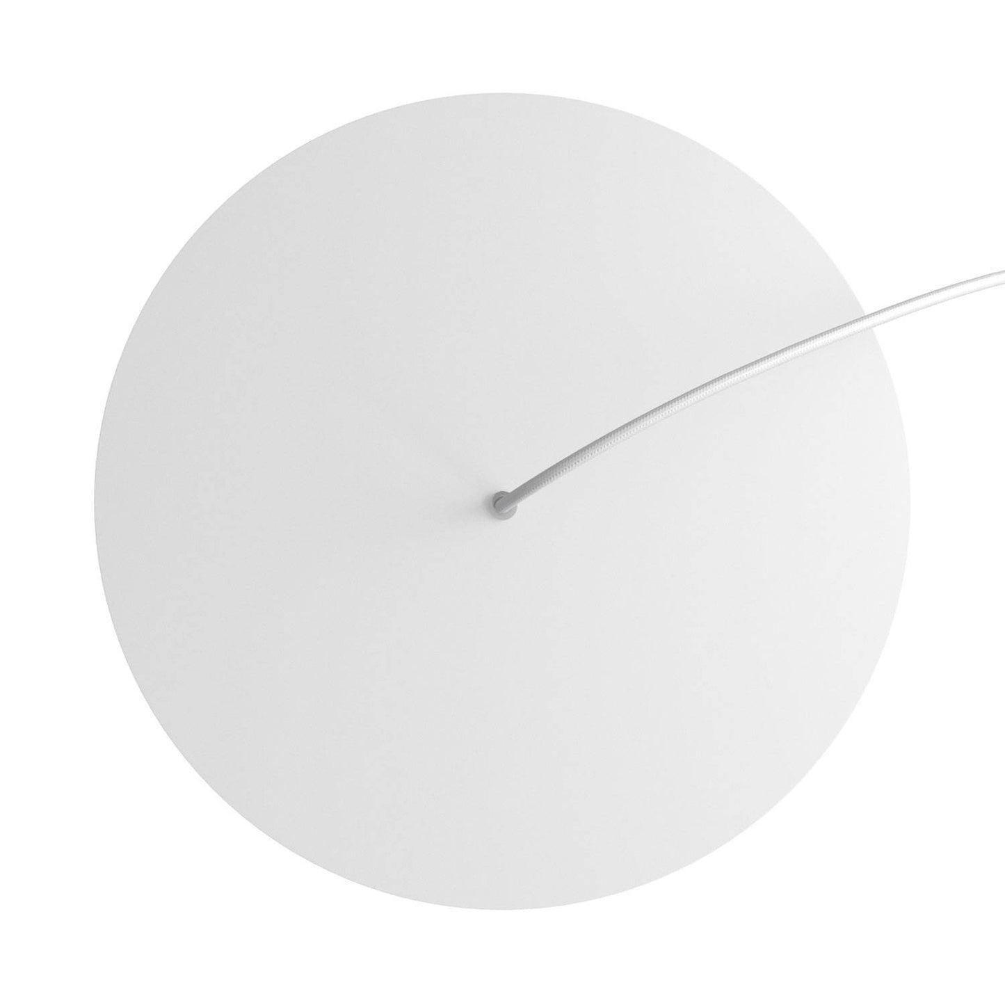 Round XXL Rose-One 1-hole and 4 side holes ceiling rose Kit, 400 mm