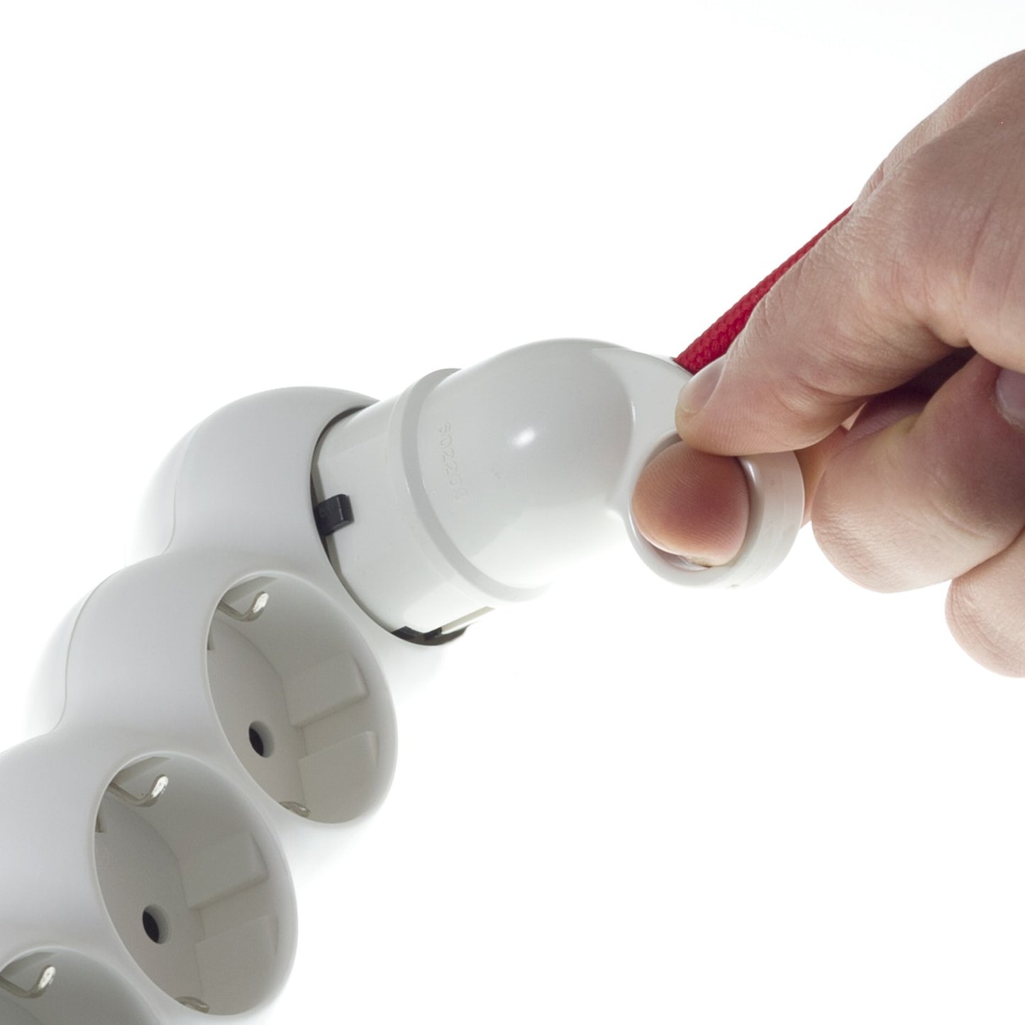 Schuko comfort 16A 250V plug with ring