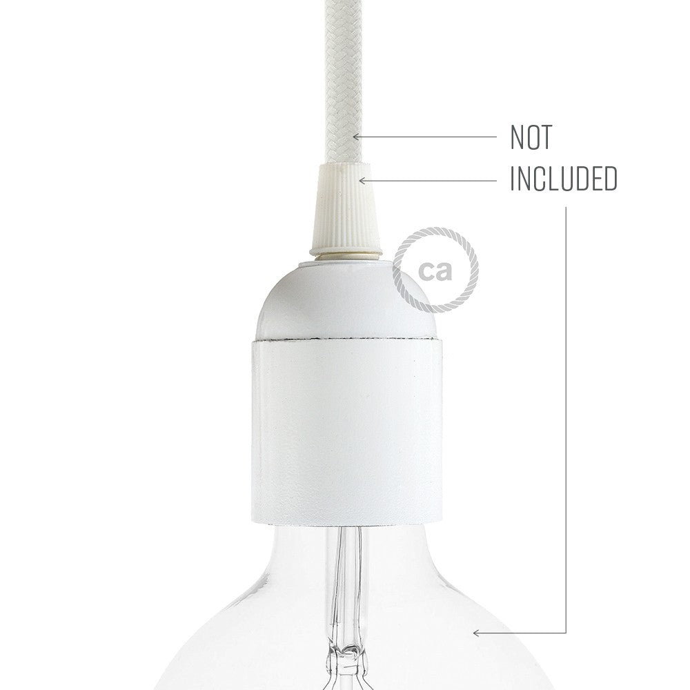 Smooth Sided Bakelite Phenolic light bulb socket - E26