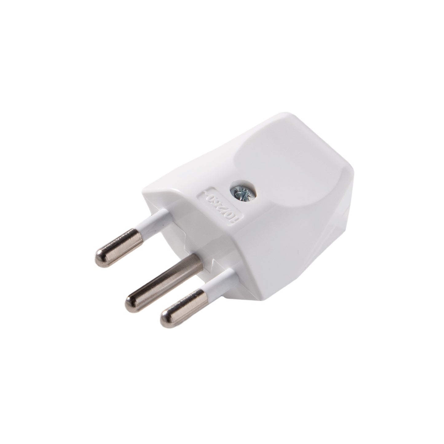 Swiss 2-pole plug with earth 10A