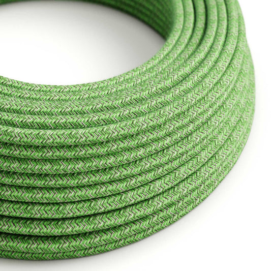 UV resistant electric cable with Green Pixel Bronte SX08 cotton lining for outdoor use - Compatible with Modulair Outdoor IP65