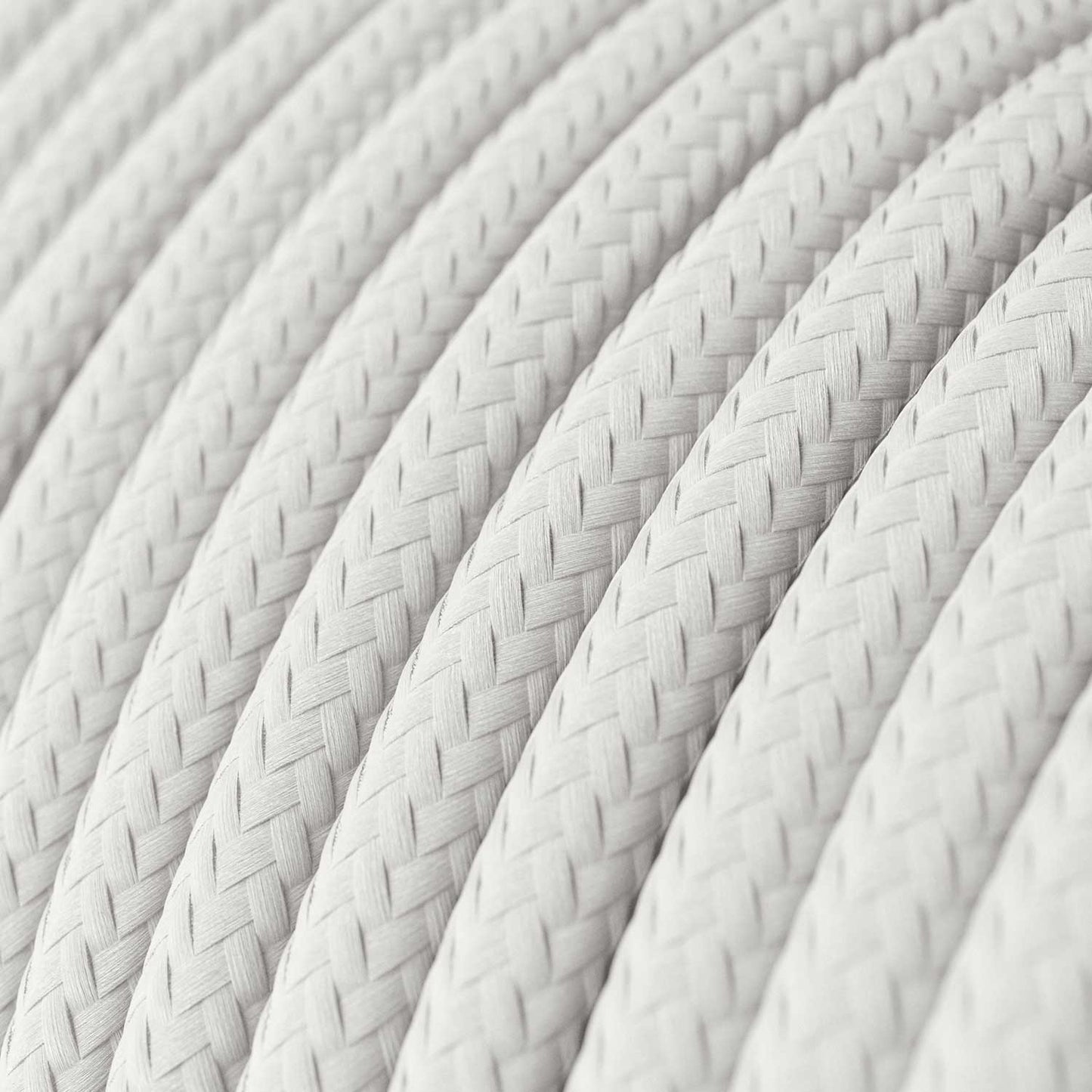UV resistant electric cable with White SM01 fabric lining for outdoor use - Compatible with Modulair Outdoor IP65