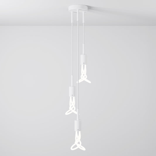 001 - Triple pendant lamp