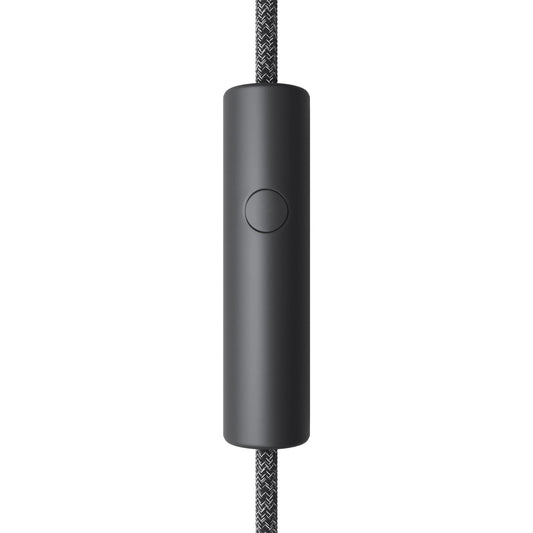 Dimmer universale a pulsante con collegamento di terra per lampadine incandescenza e led dimmerabili - Nero