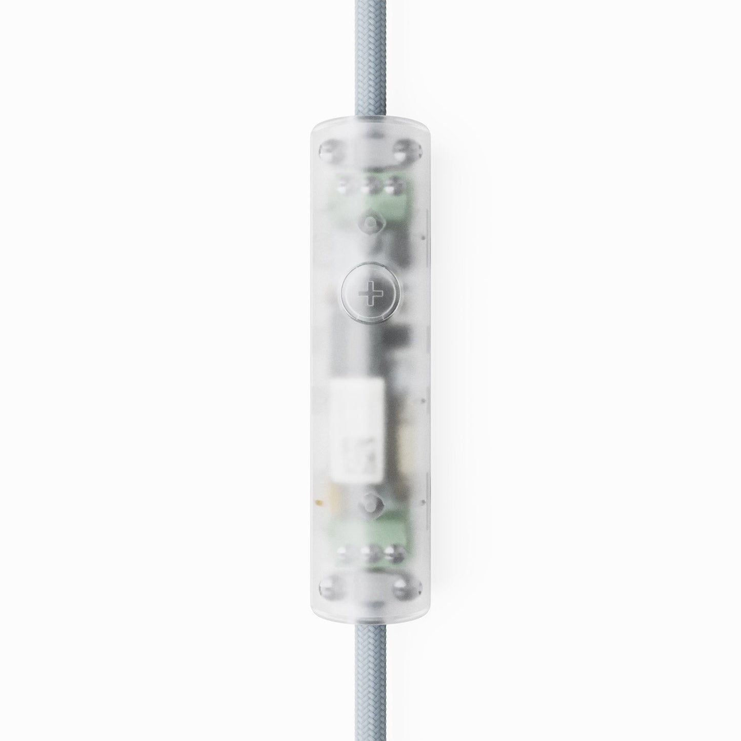Dimmer universale a pulsante con collegamento di terra per lampadine incandescenza e led dimmerabili - Trasparente