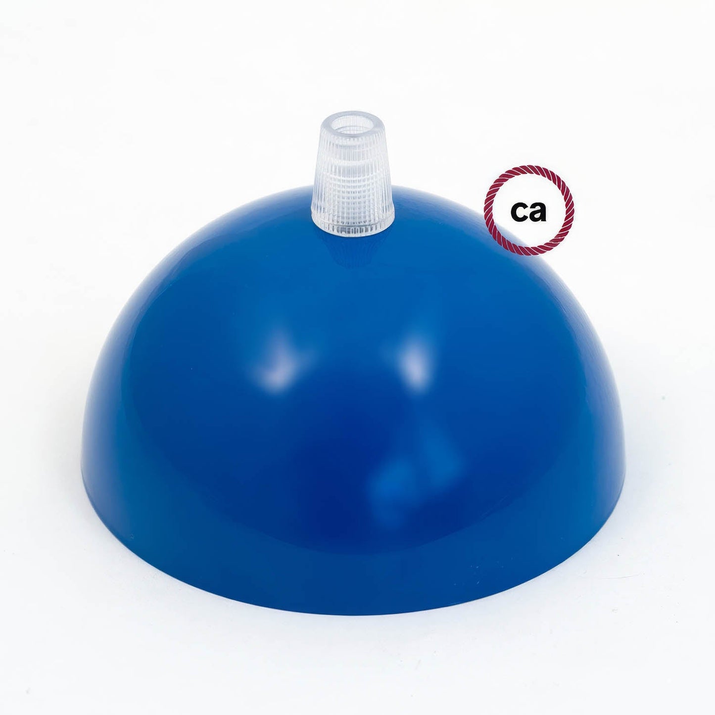 Kit rosone semisferico in metallo verniciato - Blu