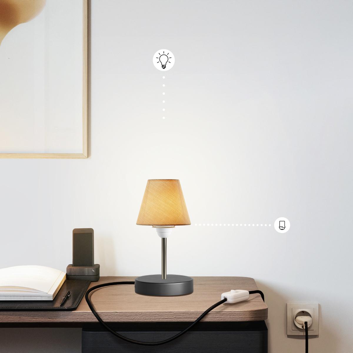 TABLE LAMP ALZALUCE 10CM LS CONFIG 13519