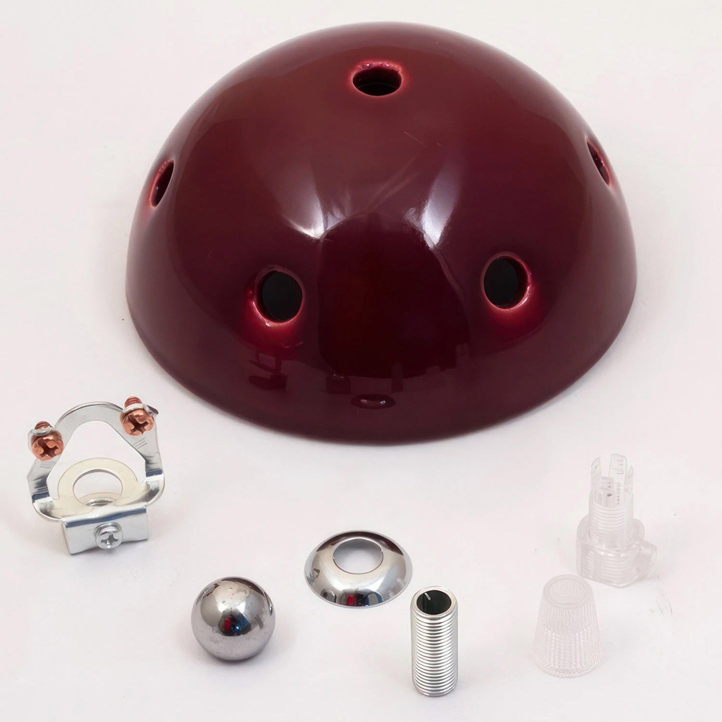 Kit rosone in ceramica a 6 fori - Bordeaux