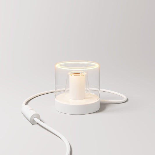 Lampada da tavolo Posaluce Ghost - Bianco