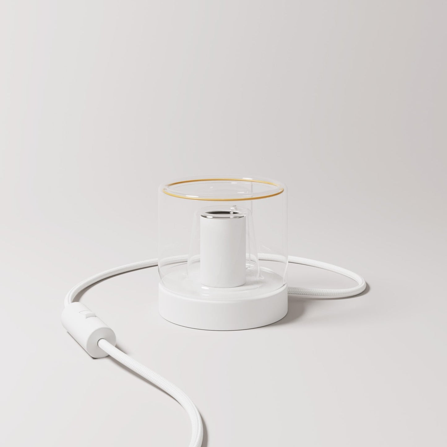Lampada da tavolo Posaluce Ghost - Bianco
