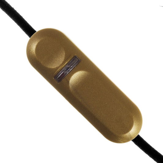 Dimmer per LED e lampadine tradizionali infracavo a pulsante - Oro