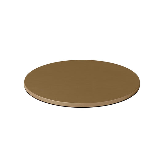 Base metallica tonda per lampada da tavolo MAG-Y - Bronzo satinato
