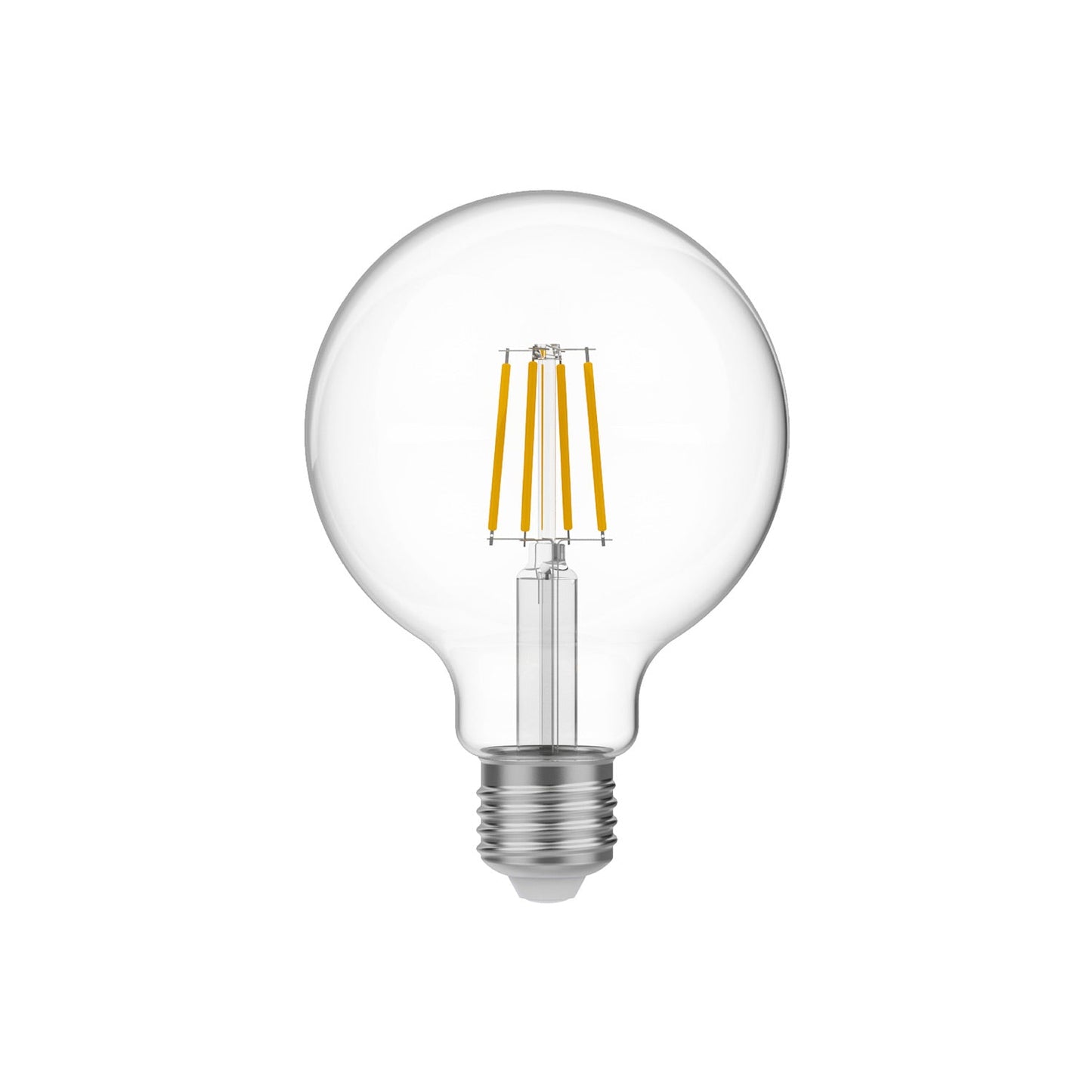 Lampadina LED Trasparente Globo G95 4W 470Lm E27 2700K - E04