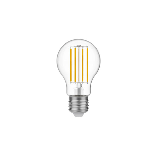 Lampadina LED Trasparente Goccia A60 7W 806Lm E27 3500K Dimmerabile - N01
