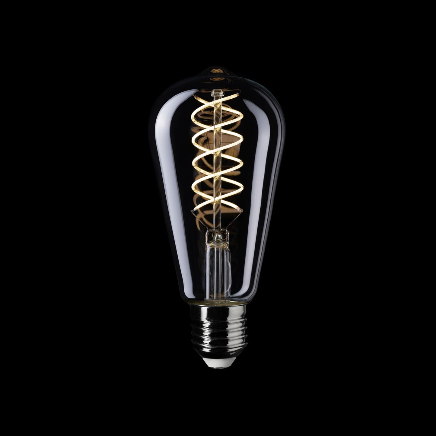 Lampadina LED Filamento Bianco Edison ST64 5,9W 500Lm E27 2700K Dimmerabile - W02