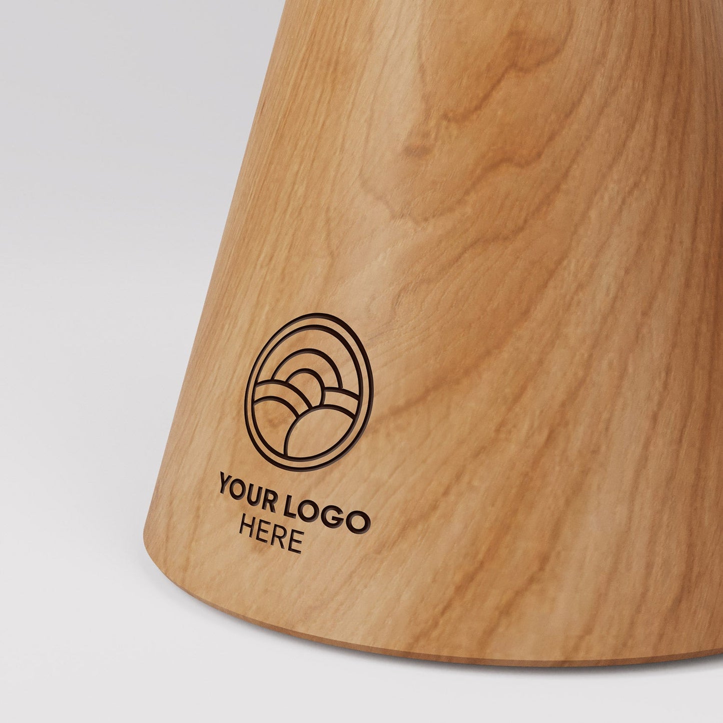 Lampada portatile ricaricabile Cabless01 con lampadina - personalizzabile (min 20 pezzi) - Neutro verniciato