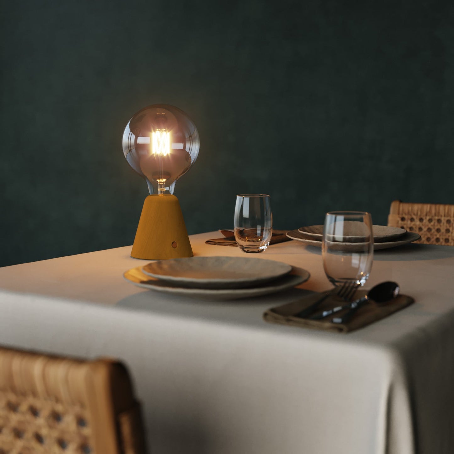 Base per lampada portatile ricaricabile Cabless01 - Zafferano