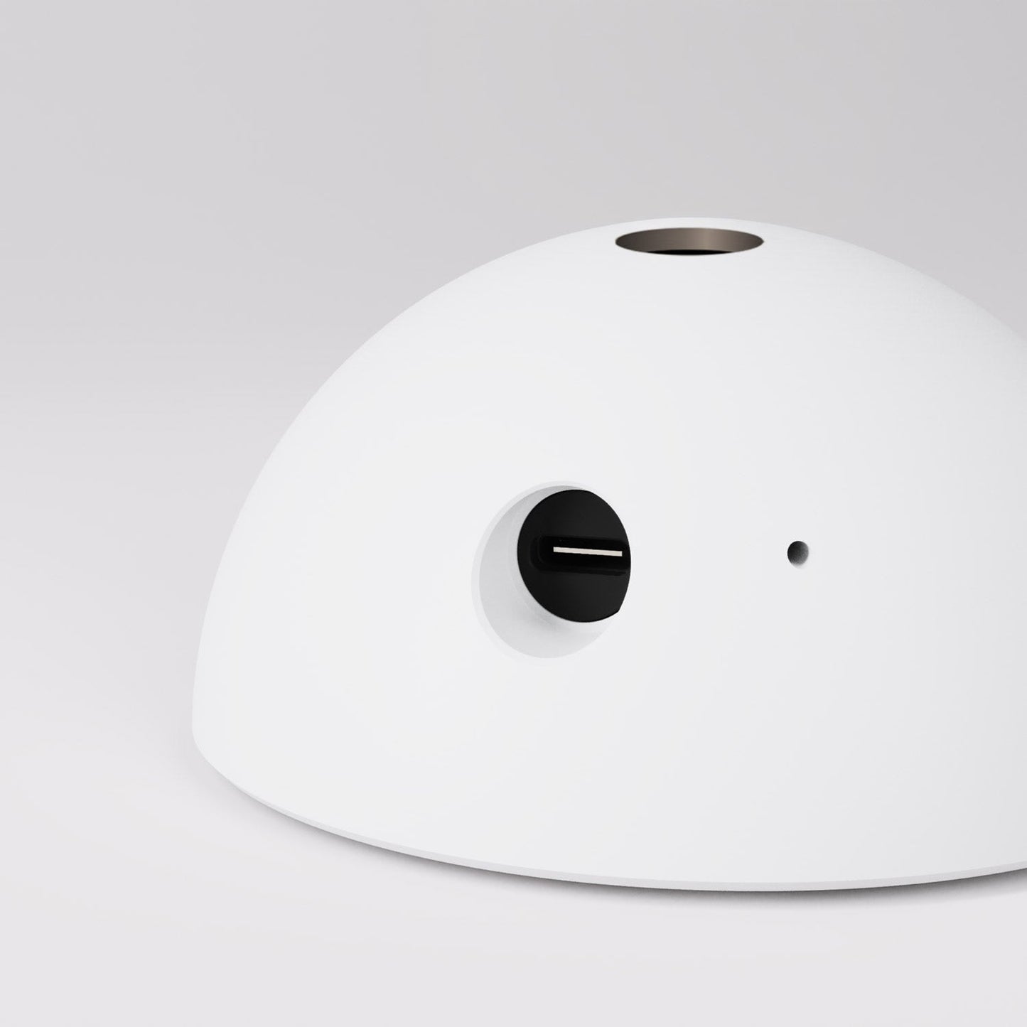 Kit supporto semisferico per lampade portatili a batteria - Bianco