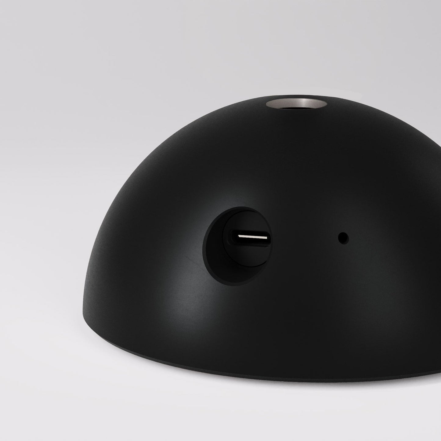 Kit supporto semisferico per lampade portatili a batteria - Nero