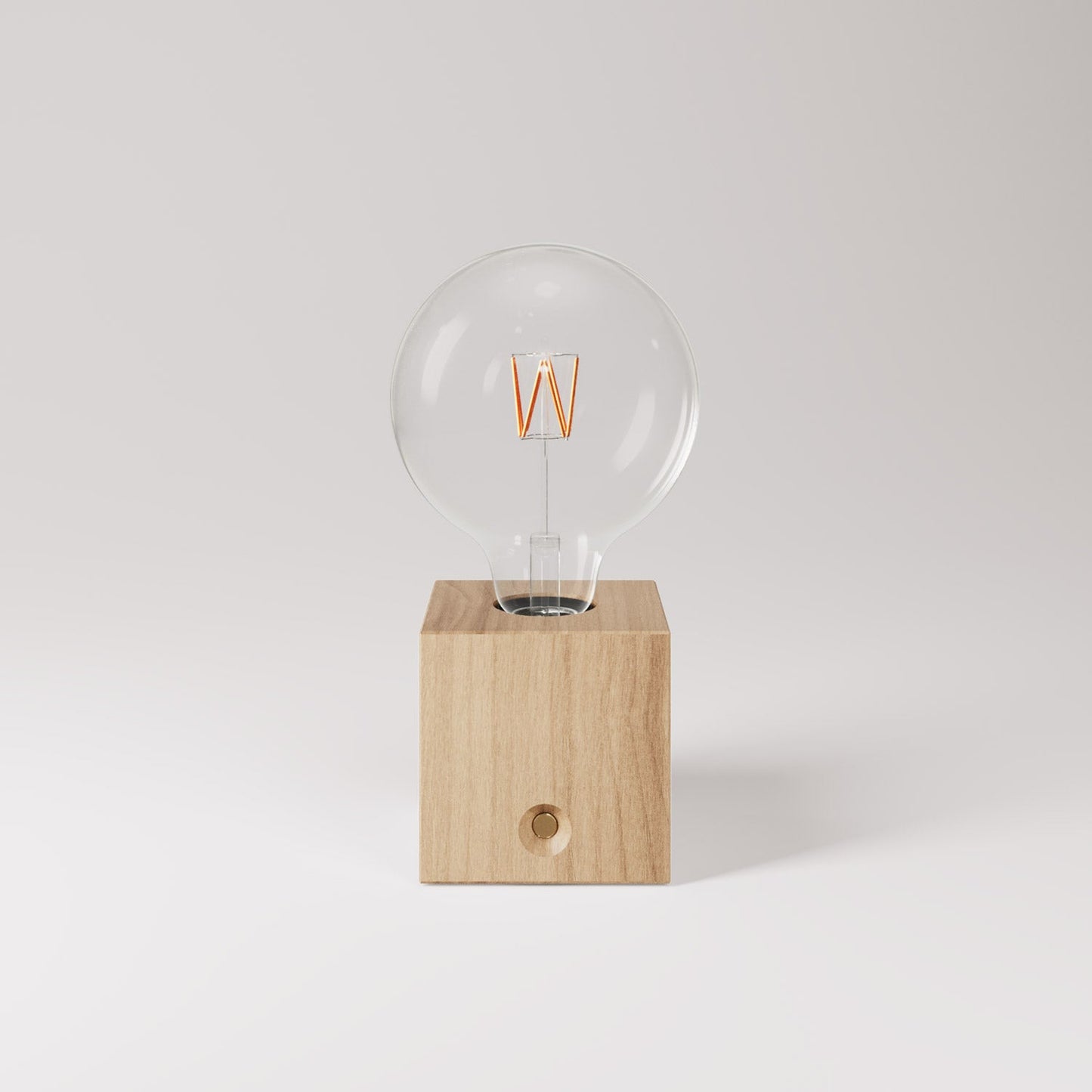 Lampada portatile ricaricabile Cabless03 con lampadina globo G125 - Neutro