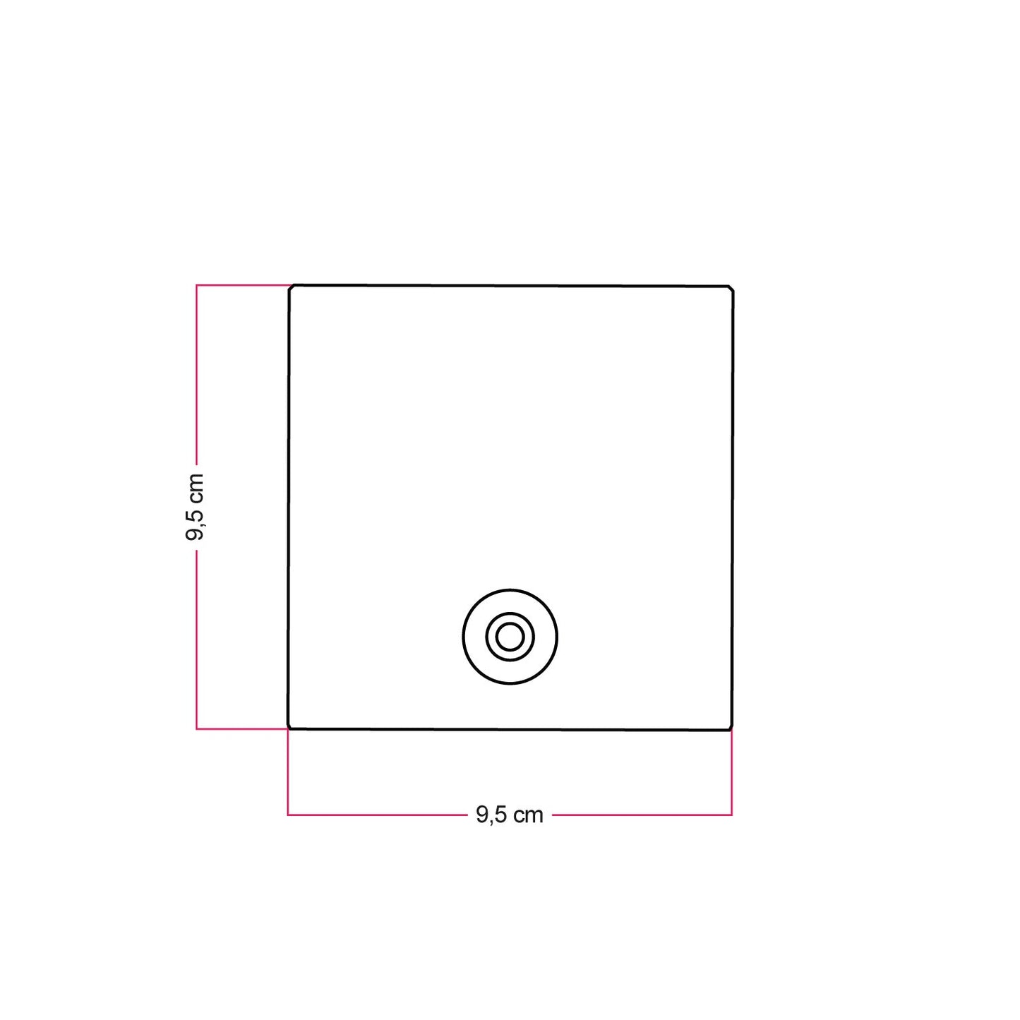 Base per lampada portatile ricaricabile Cabless03 - Neutro
