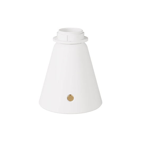 Base per lampada portatile ricaricabile Cabless11 con predisposizione per paralume - Bianco