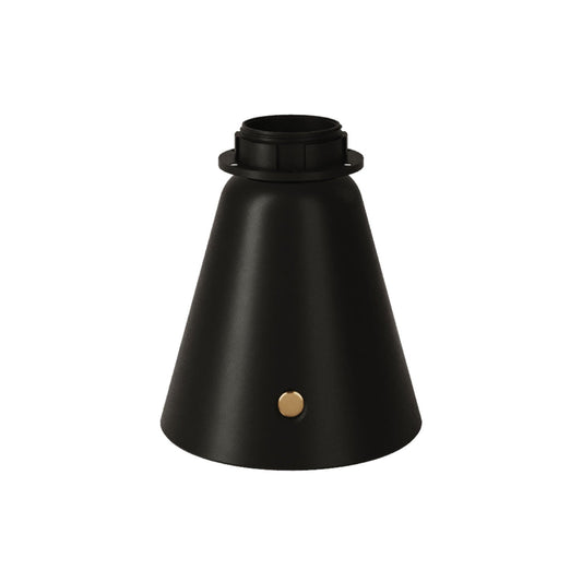 Base per lampada portatile ricaricabile Cabless11 con predisposizione per paralume - Nero