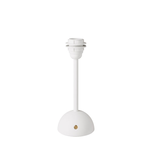 Base per lampada portatile e ricaricabile Cabless12 con predisposizione per paralume - Bianco
