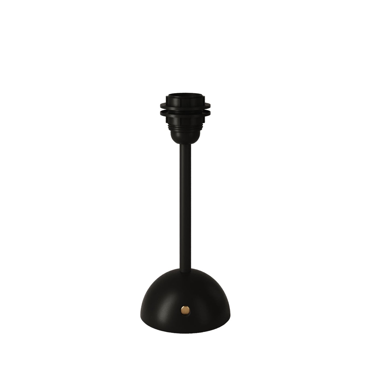 Base per lampada portatile e ricaricabile Cabless12 con predisposizione per paralume - Nero