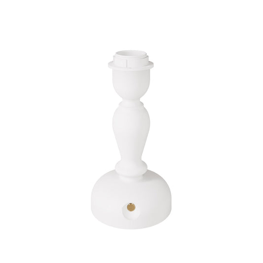 Base per lampada portatile ricaricabile per paralume Cabless14 - Bianco